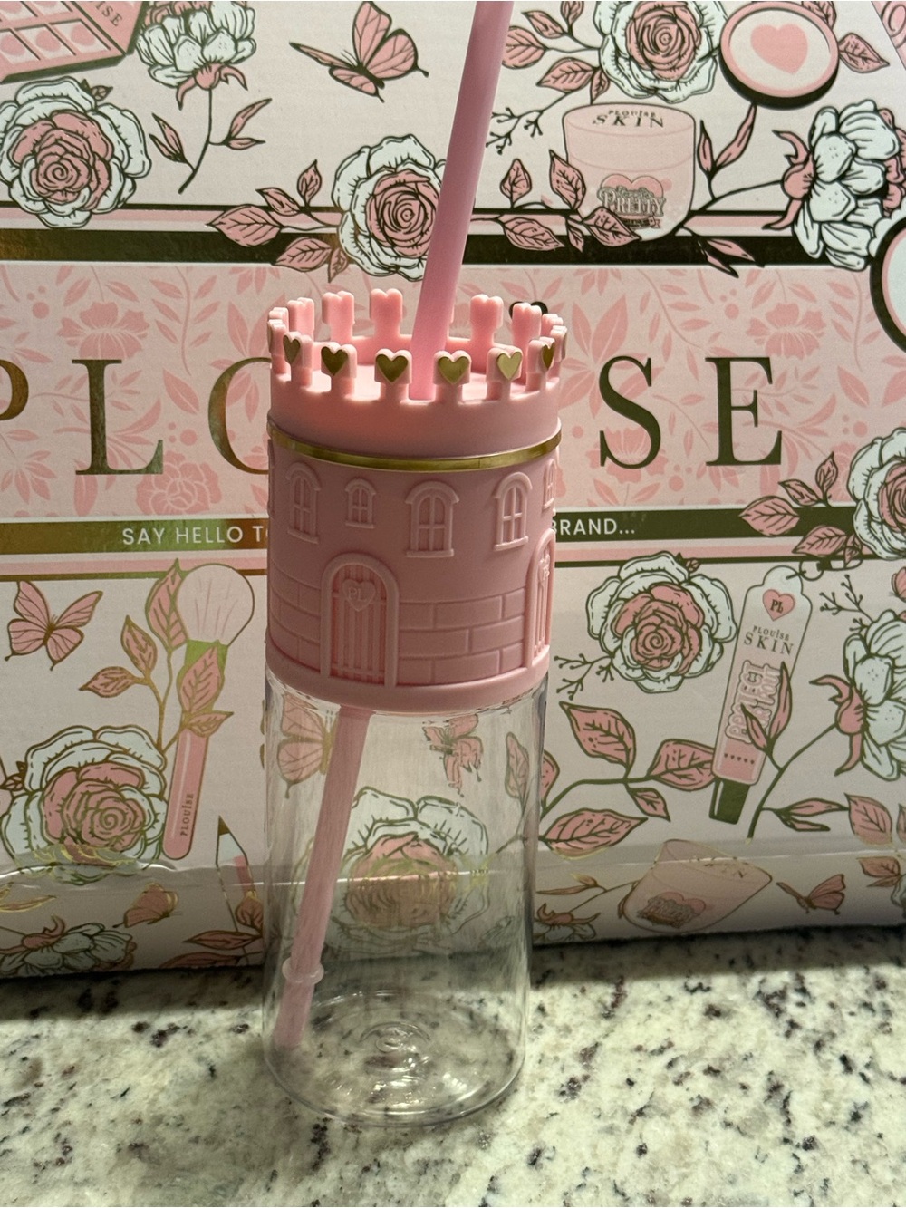 P. Louise Pink Castle Cup.  Uk exclusive! New.